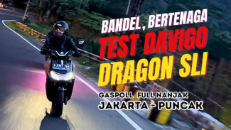 Inilah Motor Listrik Hemat Energi Davigo Dragon SLi Hanya di Rp20 Jutaan