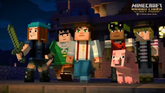 Link Download Minecraft Story Mode Android Gratis dan Terbaru 2025: Mainkan Semua Episode!