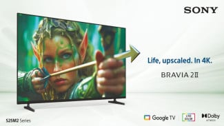 Sony Bravia 2 II Resmi Dirilis: TV 4K Canggih dengan Dolby Atmos dan Google TV Siap Guncang Pasar