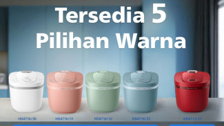 Nikmati Nasi Pulen Sehari-Hari dengan Philips Seri 3000 HD4716/33