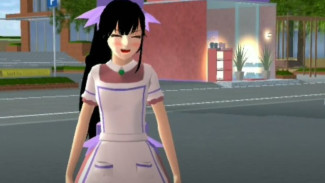 ID Props Toko Kue Ultah Sakura School Simulator, Bangunan Unik untuk Drama dan Foto