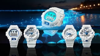 Casio G-Shock Sea of Stars: Jam Tangan Bersinar yang Terinspirasi Cahaya Plankton Laut