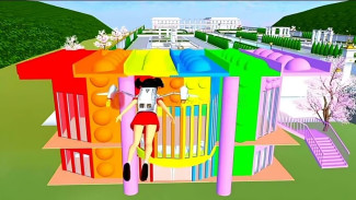 Rahasia Rumah Pop It Unicorn di Sakura School Simulator: Lokasi Aesthetic Viral yang Wajib Kamu Kunjungi!