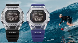 Jam Tangan Canggih untuk Peselancar! Casio G-Shock G-Lide GBX100S Siap Rilis di AS!