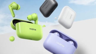 TWS Premium Hanya Rp 249 Ribu? Realme Buds T200 Hadir dengan ANC dan Bass Kuat!