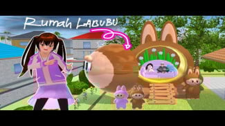 Cara Bikin Rumah Labubu Lucu di Sakura School Simulator, Bikin Dunia Fantasimu Makin Menggemaskan!