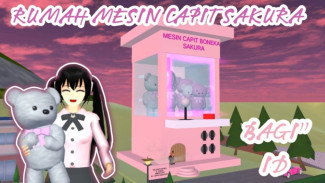 Cara Main di Rumah Capit Boneka Viral di Sakura School Simulator, Seru Banget!