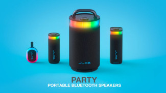 JLab Luncurkan 4 Speaker Pesta Tangguh: Anti Air, RGB, dan Suara Ngebass hingga 100W