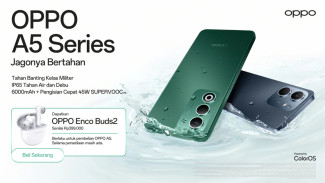 Jangan Kaget! OPPO A5 & A5x Hadir Bawa Baterai Jumbo & Bodi Badak!
