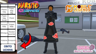Cara Membuat Karakter Uchiha Obito di Sakura School Simulator: Panduan Lengkap dan Mudah!