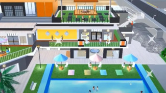 8 Lokasi Rahasia Villa Mewah di Sakura School Simulator