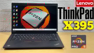 Laptop Lenovo ThinkPad X395: Performa Tinggi, Harga 3 Jutaan, Cocok untuk Kerja dan Gaming Ringan!