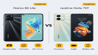 Duel Smartphone Terjangkau: Realme Narzo 80 Lite vs Realme Note 70T
