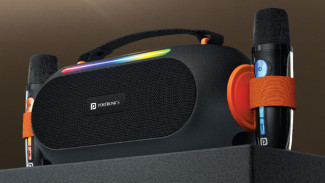 Portronics Apollo 20 Resmi Dirilis: Speaker Bluetooth 25W dengan Mikrofon Karaoke Ganda dan Lampu RGB