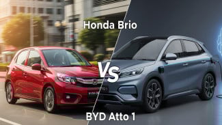 BYD Atto 1 vs Honda Brio: Pilih Mobil Listrik atau Bensin di Bawah Rp200 Juta?