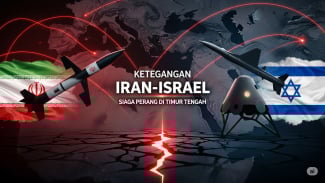 Iran Nyatakan Siaga Tempur, Rudal dan Drone Dikerahkan Hadapi Ancaman Israe