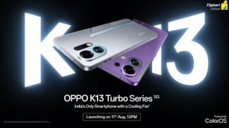 Gaming Phone Terbaru dari Oppo, K13 Turbo Series Resmi Meluncur Bulan Ini!
