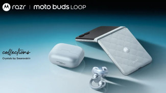 Razr 2025 dan Buds Loop Terbaru dari Motorola, Cantik dan Premium dalam Warna Ice Melt!