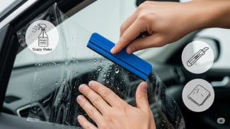 Rahasia Pasang Kaca Film Mobil Sendiri, Hasil Rapi Seperti Bengkel Profesional!