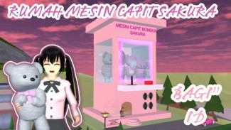 Rumah Capit Boneka di Sakura School Simulator, ID Props Kreatif yang Bikin Viral