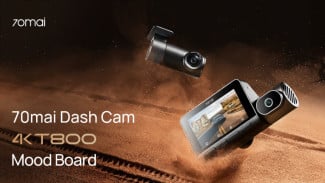 Inovasi Baru! Kamera Dasbor 70mai 4K T800 Siap Lindungi Mobil 24 Jam Nonstop