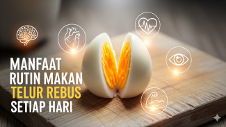 Ternyata Ini yang Terjadi pada Tubuh Jika Makan Telur Rebus Setiap Hari!