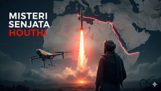 Rahasia Militer Houthi: Rudal Lama, Drone Rakitan, dan Bantuan Iran