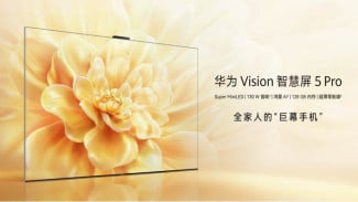 Nonton Serasa di Bioskop! Huawei Rilis Smart TV 5 Pro dengan Teknologi MiniLED Canggih