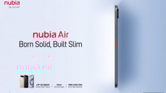 Tipis Banget! Nubia Air Cuma 5,9mm tapi Tahan Debu, Air, dan Semprotan Tekanan Tinggi