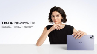 Tecno Rilis Tablet AI MegaPad Pro 12 Inci di IFA 2025