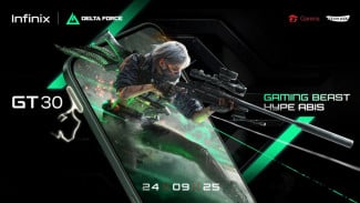 Infinix GT 30 Resmi Rilis 24 September, Usung Dimensity 7400 dan Layar 144Hz