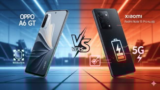 Speknya Ngeri! Oppo A6 GT vs Redmi Note 15 Pro Plus 5G, Perbandingan yang Mengejutkan