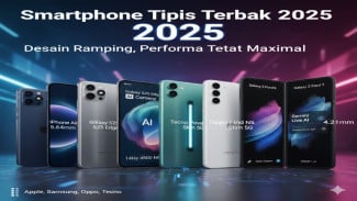 Deretan Smartphone Super Tipis 2025: Desain Ramping, Fitur Mewah, Kamera Gila-Gilaan!