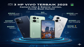 Ponsel Hemat, Kamera Mantap! Ini 3 HP Vivo Low-End dengan Baterai Jumbo Tahun 2025