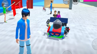 Inspirasi Arena Tamiya Keren di Sakura School Simulator, Cocok Buat Roleplay Balapan!