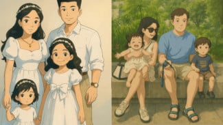 Ubah Foto Jadi Dunia Ghibli, Tren Prompt AI yang Bikin Netizen Terpukau