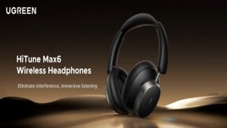 Headphone 120 Jam Nonstop! UGREEN Studio Pro Bikin Saingan Sony dan JBL Ketar-Ketir
