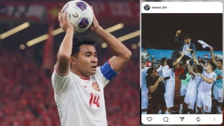 Asnawi Pilih Posting Shin Tae-yong, Bukan Patrick Kluivert Usai Timnas Indonesia Gagal ke Piala Dunia 2026