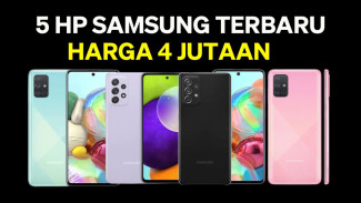 5 HP Samsung 4 Jutaan Terbaik 2025: Desain Mewah, Performa Ngebut, dan Tahan Lama