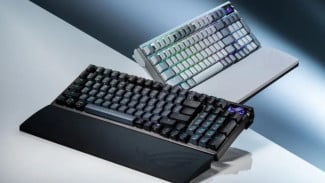 Keyboard Gaming Terbaru dari ASUS ROG: Azoth 96 HE dan Falchion Ace HFX ZywOo Edition!