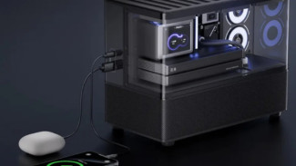 Speaker Futuristik Edifier Huazai: Tampilan Mirip PC Gaming dengan RGB dan Layar Pintar