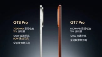 Realme GT 8 Pro Usung Baterai 7000 mAh dan Fast Charging 120W, Tipis Tapi Bertenaga!