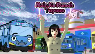 Rahasia Rumah Bus Tayo di Sakura School Simulator, Sudah Tahu Kodenya Belum?