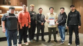 Erick Thohir Temui Ultras Garuda, Suporter Tuntut PSSI Lebih Terbuka untuk Timnas Indonesia