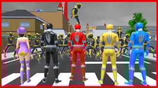 Auto Keren! Begini Cara Bikin Power Ranger di Sakura School Simulator yang Lagi Viral!
