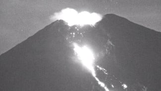 Erupsi Malam Hari, Gunung Semeru Keluarkan 127 Letusan dalam 24 Jam