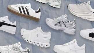Anti Kusam! Cara Praktis Jaga Sepatu Putih Tetap Bersih Saat Musim Hujan