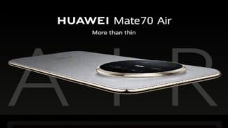 Huawei Mate 70 Air Resmi Meluncur di Tiongkok, Bawa Desain Super Tipis dan Baterai Raksasa