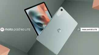 Tablet 10 Inci Cuma Rp1,8 Juta? Tapi Bisa Nonton Bareng Keluarga! Ini Dia Moto Pad 60 Lite