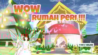 Rumah Peri di Atas Langit, Lokasi Rahasia Paling Cantik di Sakura School Simulator